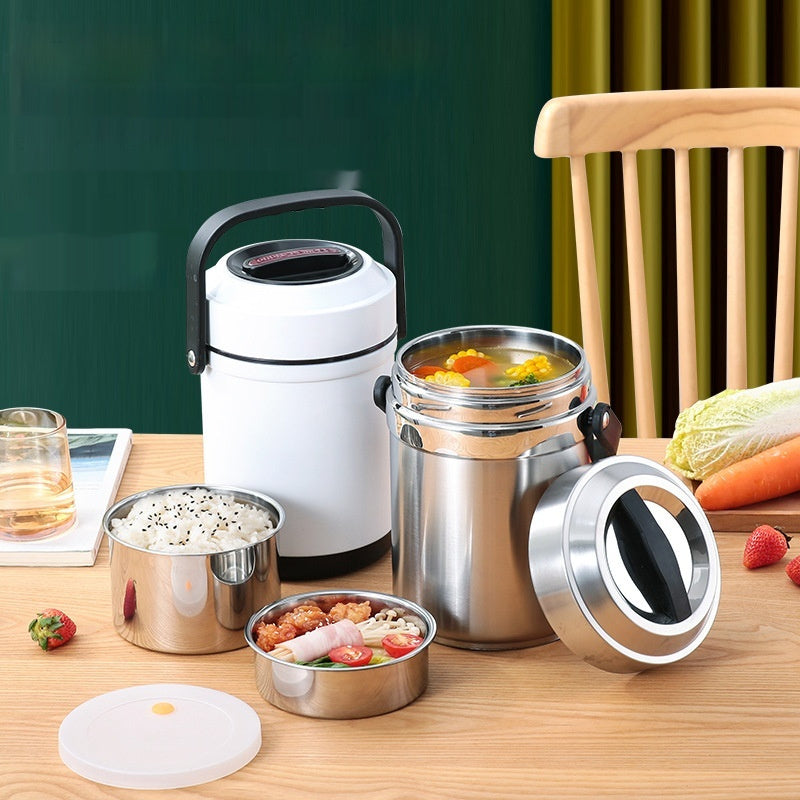 Portable Multi-layer Stainless Steel Insulated Lunch Box