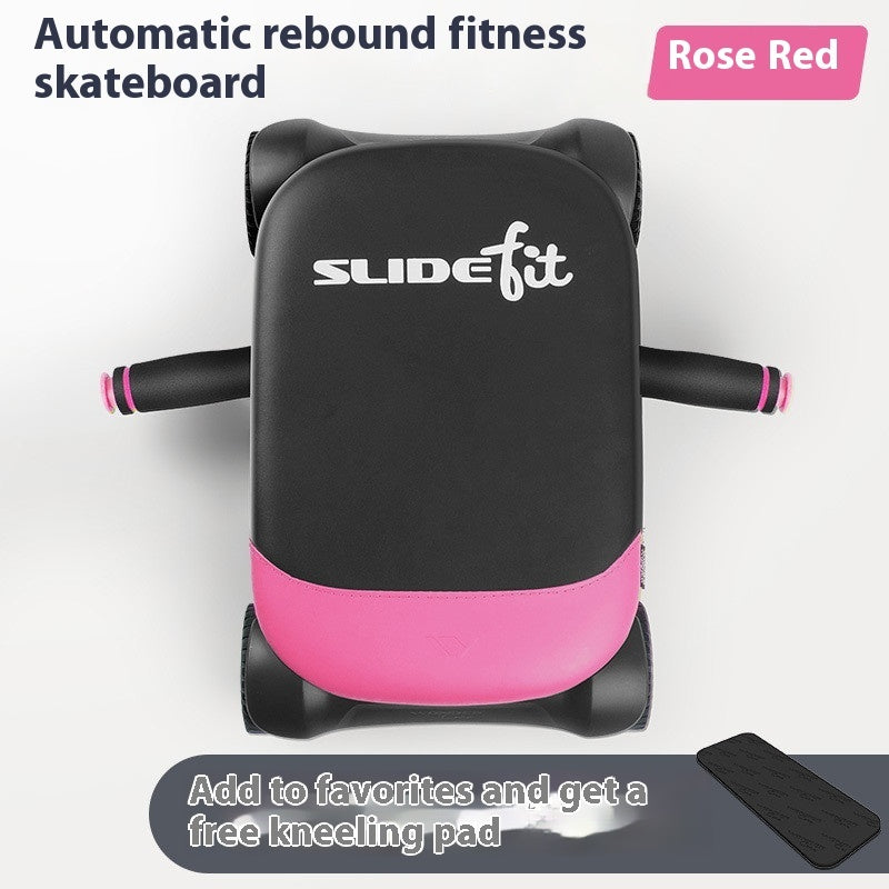Four-wheel Automatic Rebound Abdominal Fitness Equipment