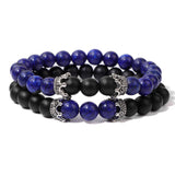 Natural Stone Bead Set Combination Bracelet
