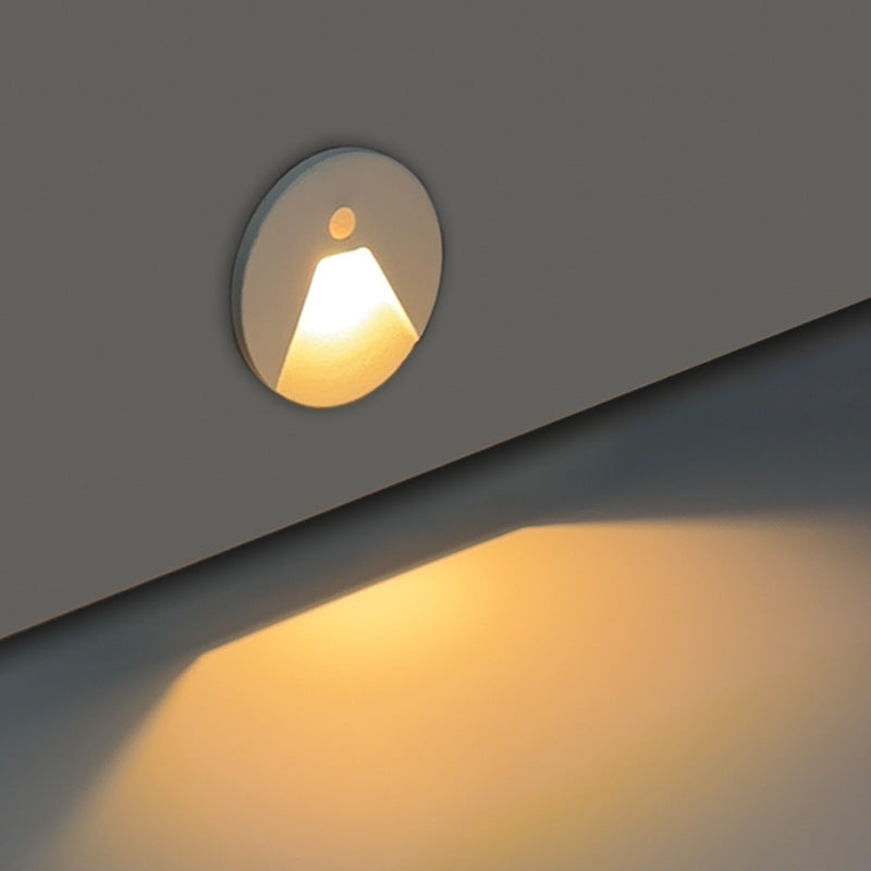 Automatic Human Body Induction Room Outdoor Inner Step Step Aluminum Aisle Waterproof Give A Kick Corner Night Light
