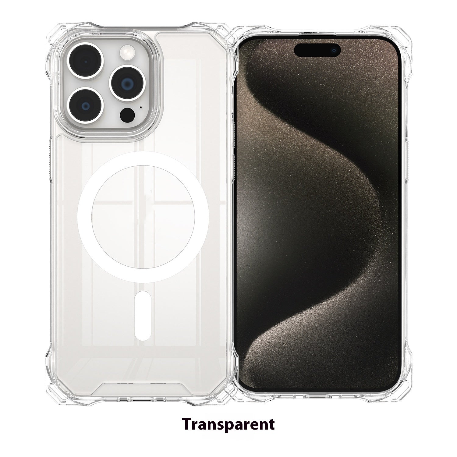Slung Over One Shoulder Phone Cover Drop-resistant Four-corner Lanyard