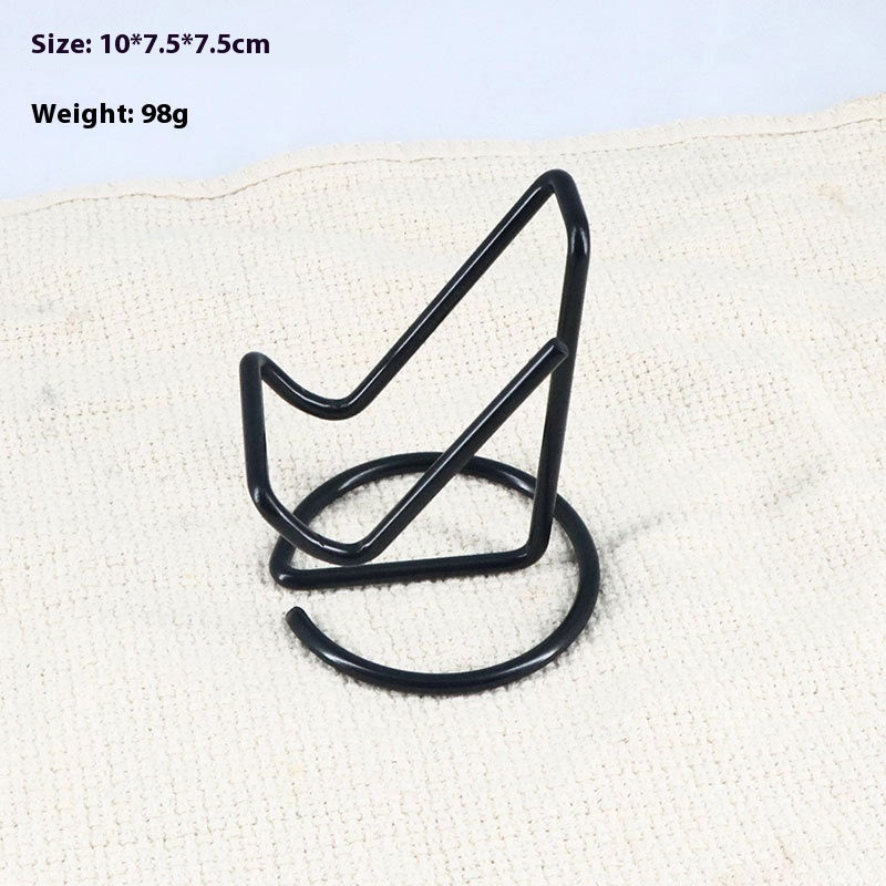 Simple Desktop Creative Mobile Phone Iron Bracket