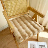Warm Soft Plush Chair Cushion