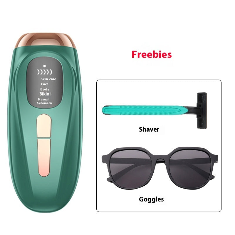Household Photon Electric Facial Whole Body IPL Freezing Point Strong Pulse Hair Removal Device