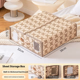 Oxford Cloth Bed Sheet Four-piece Set Storage Box Household Foldable Clothes Storage Box