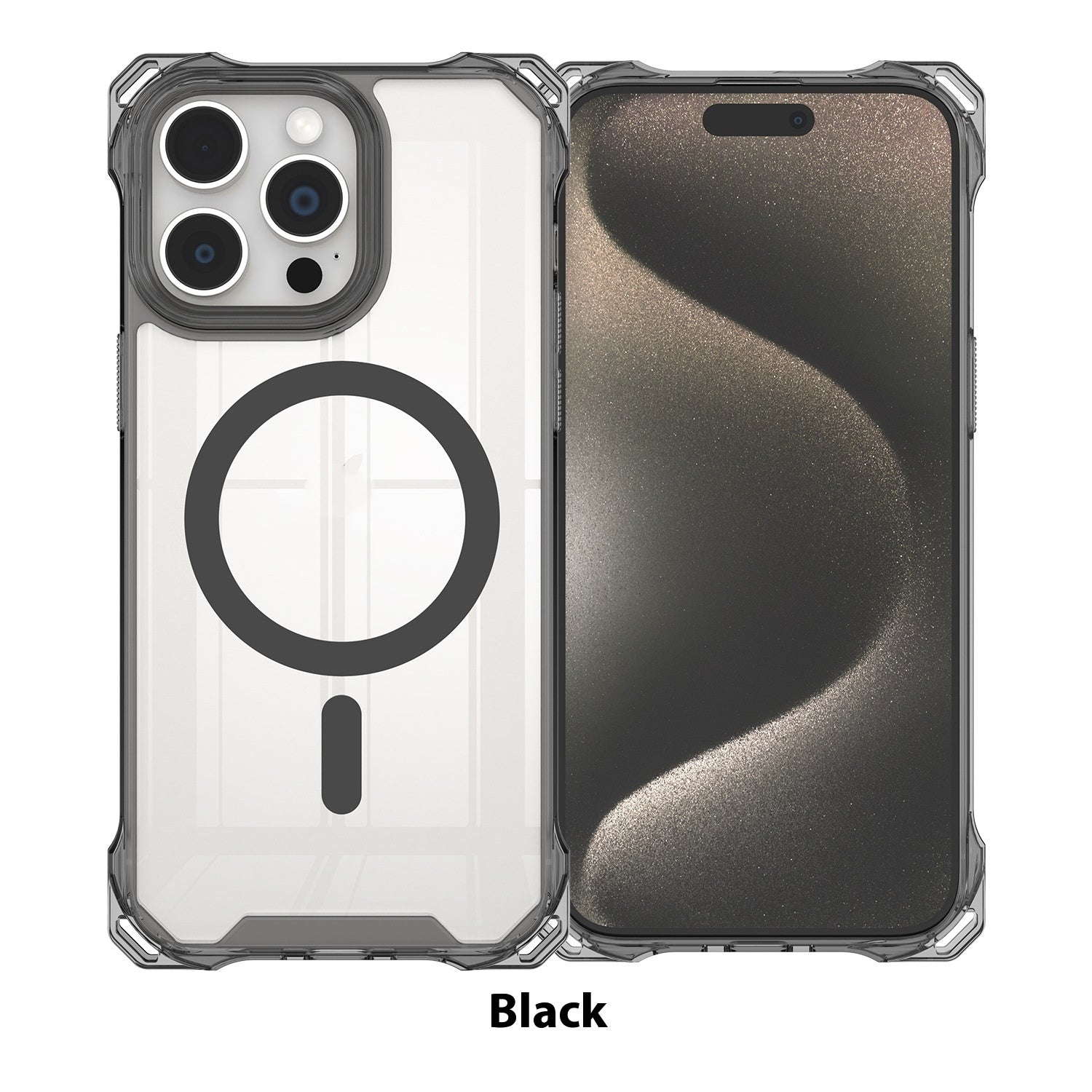 Slung Over One Shoulder Phone Cover Drop-resistant Four-corner Lanyard
