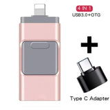 Multifunctional Mobile Phone U-disk Suitable For Mobile Phone Four-in-one Metal
