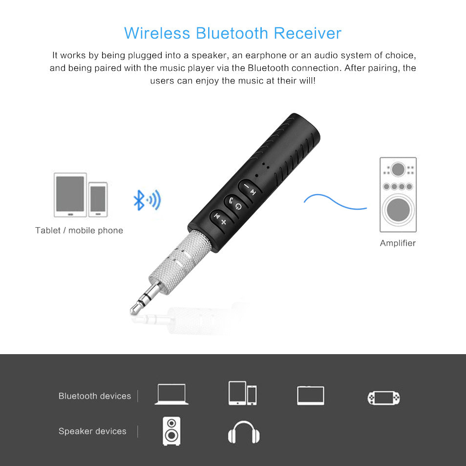 3.5mm jack Bluetooth Receiver