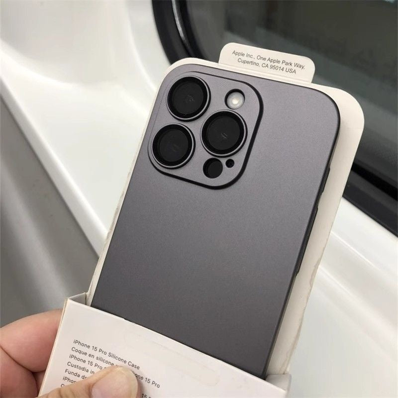 Simple Solid Color Heat Dissipation Drop-resistant Phone Case