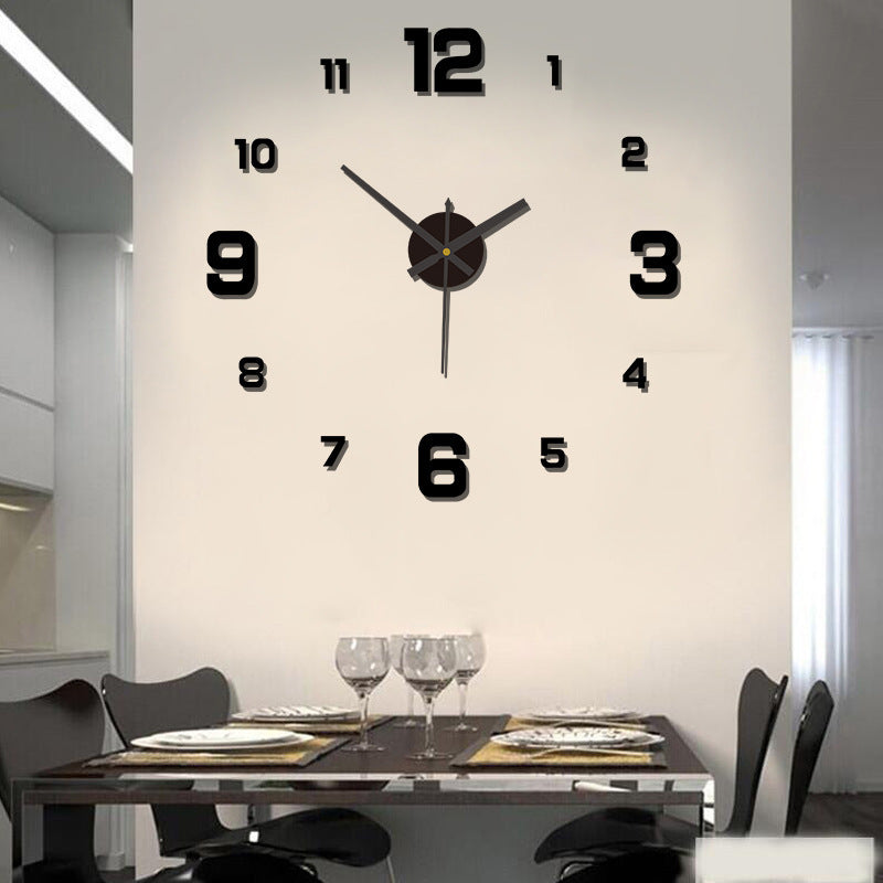 Creative Digital Luminous DIY Wall Clock