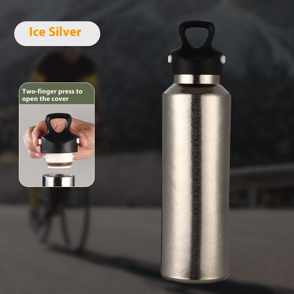Non Threaded Pure Titanium Vacuum Cup, Simple And Fashionable