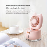 Multi-function Mini Humidifier Fan