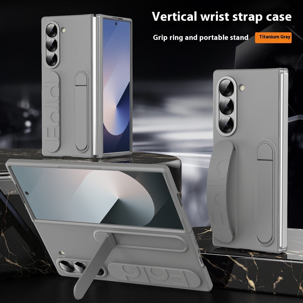 Vertical Wrist Strap Bracket Phone Case Protective Sleeve