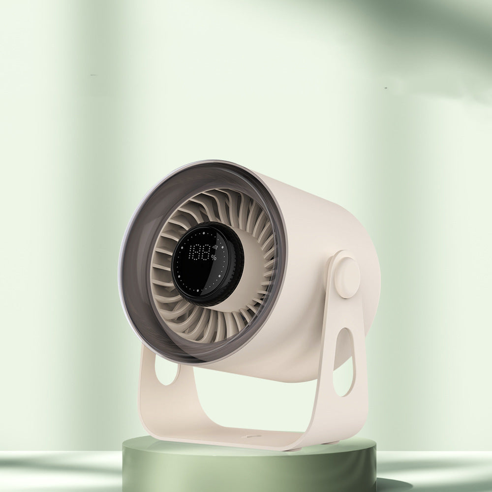Household Fan Desktop Light Tone Air Circulator