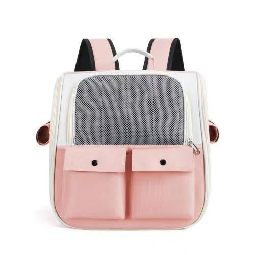 Outdoor Portable Large Capacity Pet Bag Shoulder Transparent Bag