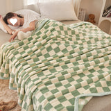 Milk Velvet Blanket Quilt Thickened Winter Coral Flannel