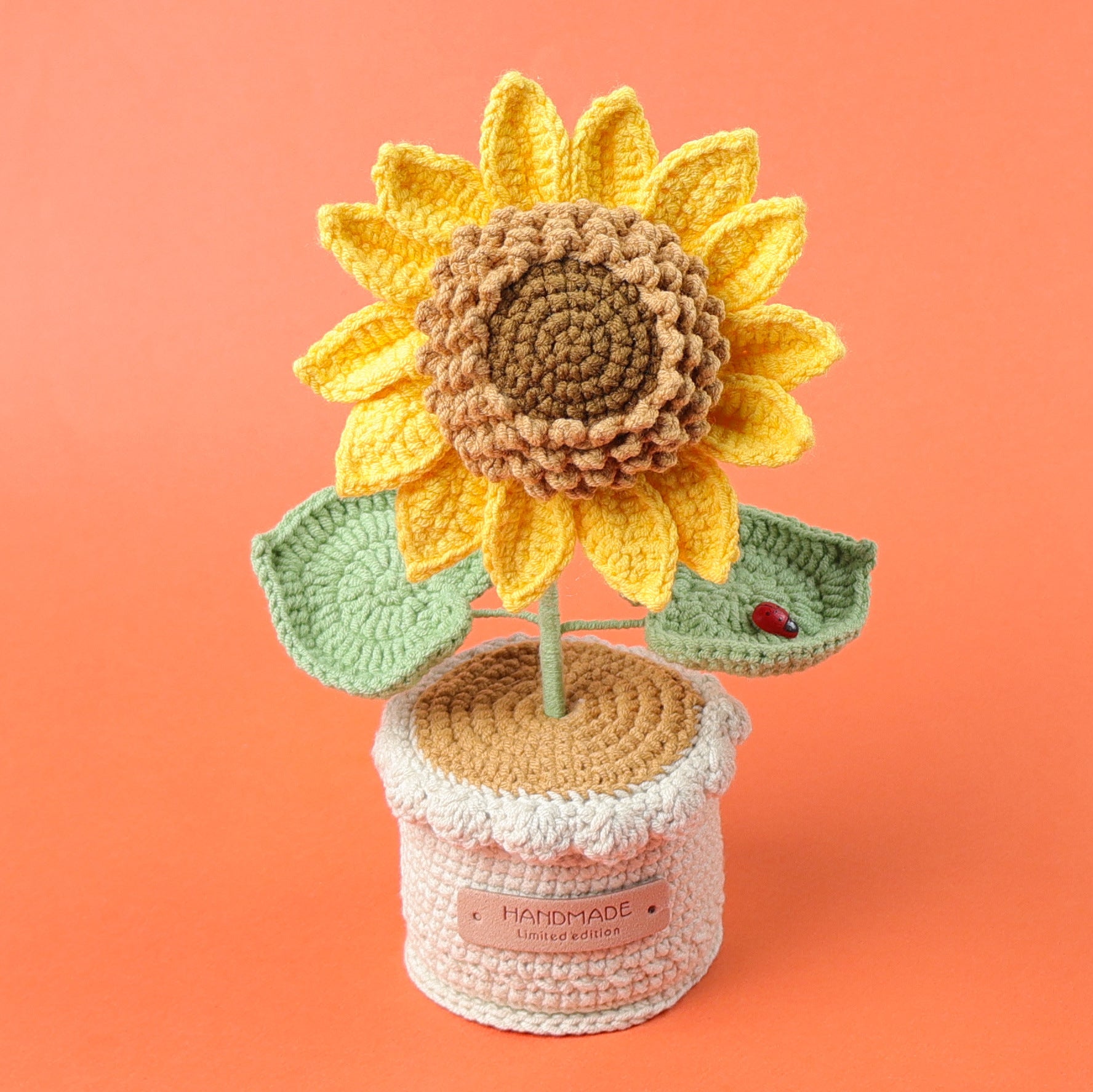 Handmade Wool Knitted Flower Pot
