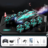 Eight-wheel Gesture Induction Remote Control Deformation Rock Crawler Spray Drift Tumbling Stunt Car