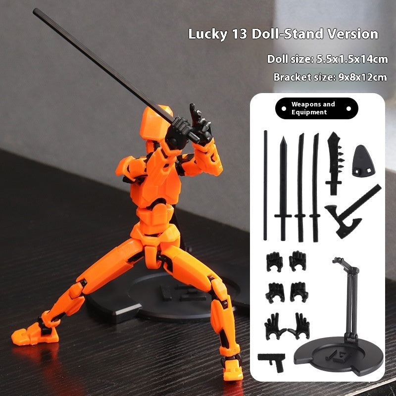 Color Box Lucky Doll 13 More Than Movable Joint Doll Toys