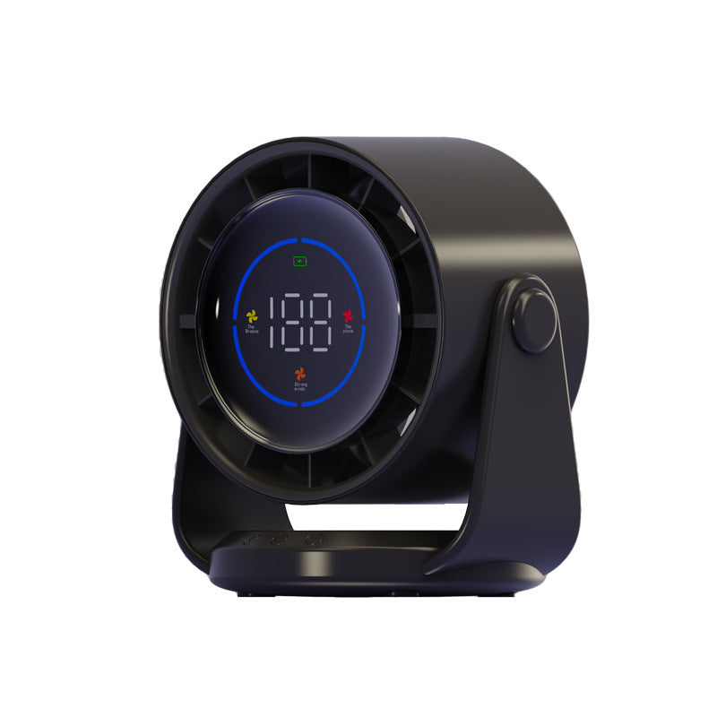 Charging Digital Display High-speed Desktop Air Circulation Fan