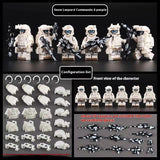 Military Building Blocks Doll Assembled Desert Special Forces
