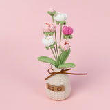 Handmade Wool Knitted Flower Pot