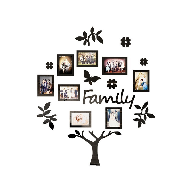 3d Tree Photo Frame Sticker
