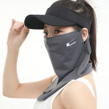 Mask Female Riding UV Protection Neck Ear Hanging