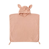 Cotton Gauze Children's Hooded Bath Towel