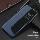 Side Window Magnetic Light And Drop-resistant Flip Bracket Phone Case