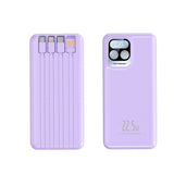 Power Bank With Cable Fast Charge Mini Shared Power Bank