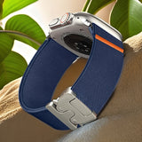 Watch Strap Stitching Parachute Buckle Elastic Breathable