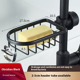 Kitchen Racks Hanging On A Faucet Household