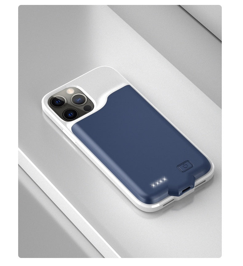 Simple Solid Color Ultra-thin Shell Back Splint Power Bank