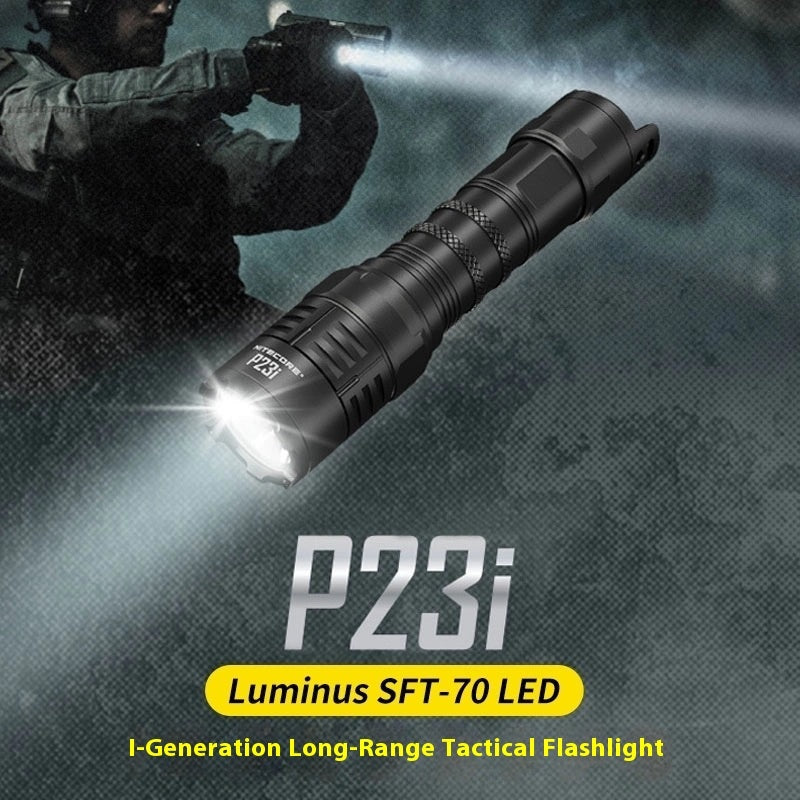 P23i Spotlight Long-range Super Bright Outdoor Tactics Flashlight Multi-function