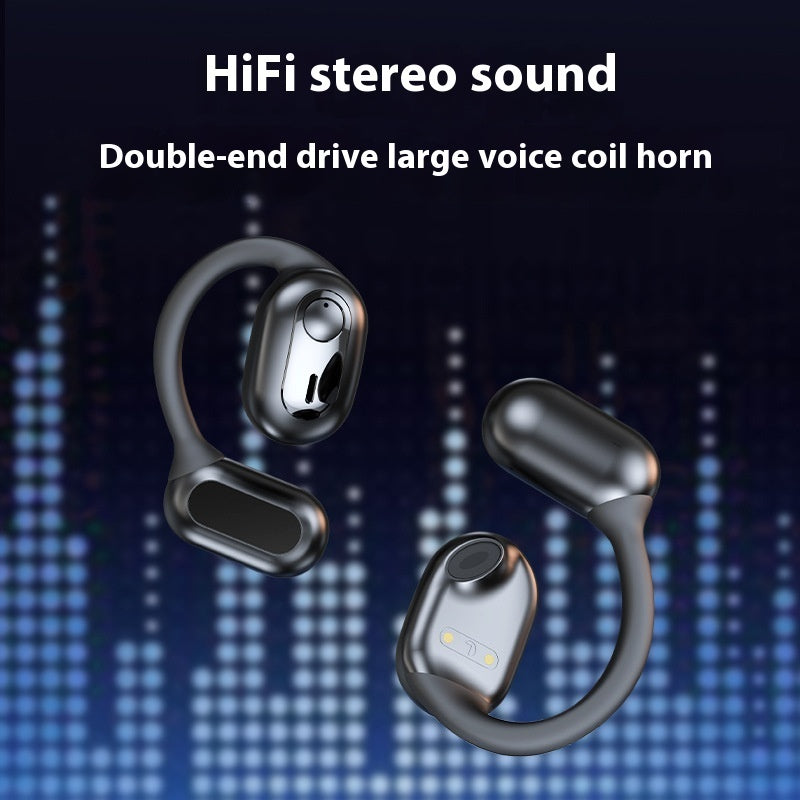 Ear-mounted Bluetooth Headset Ultra-long Life Battery Noise Reduction