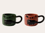 Suit Ceramic Mug Drinking Couple