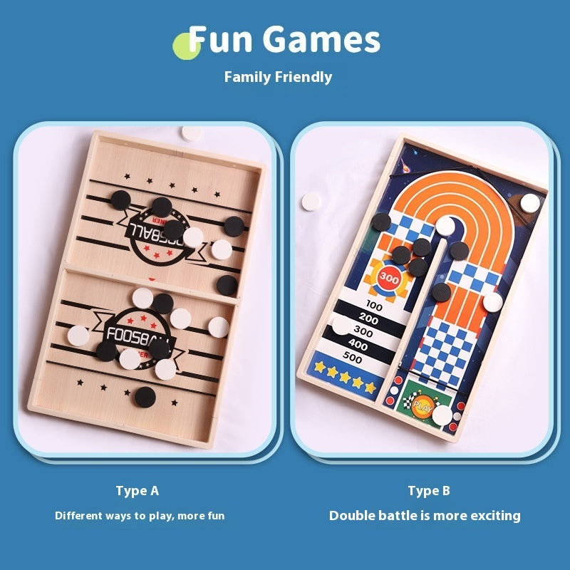 Double Battle Catapult Desktop Toy Child Parent-child Interaction Puzzle Board Game