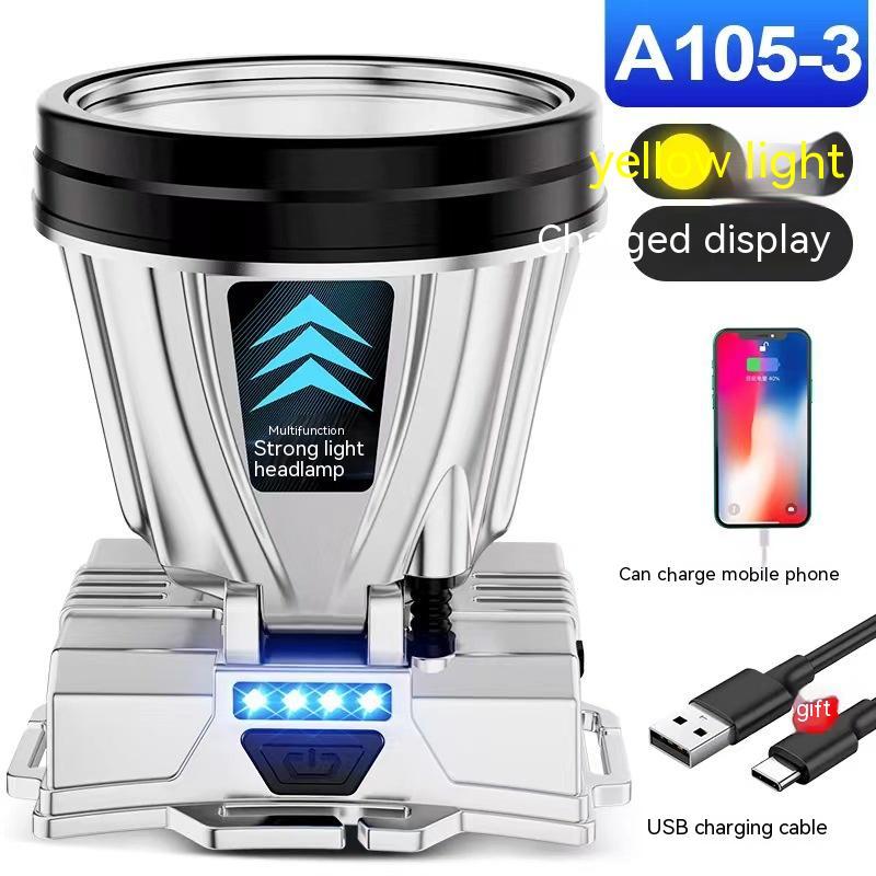 Outdoor Camping Fishing Head-mounted High Power Torch