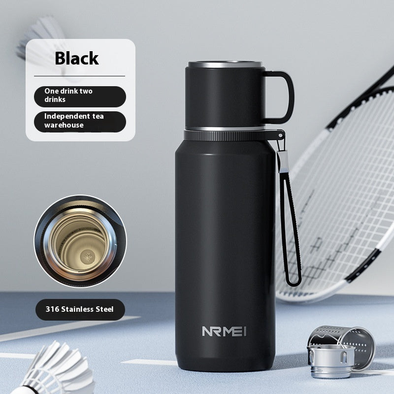 316 Stainless Steel Vacuum Cup Men's Large Capacity