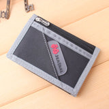 Jemiru Tri-fold Canvas Wallet Men's Short