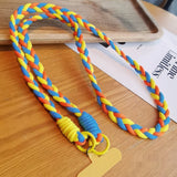 Crossbody Three-strand Horse Tail Mobile Phone Lanyard