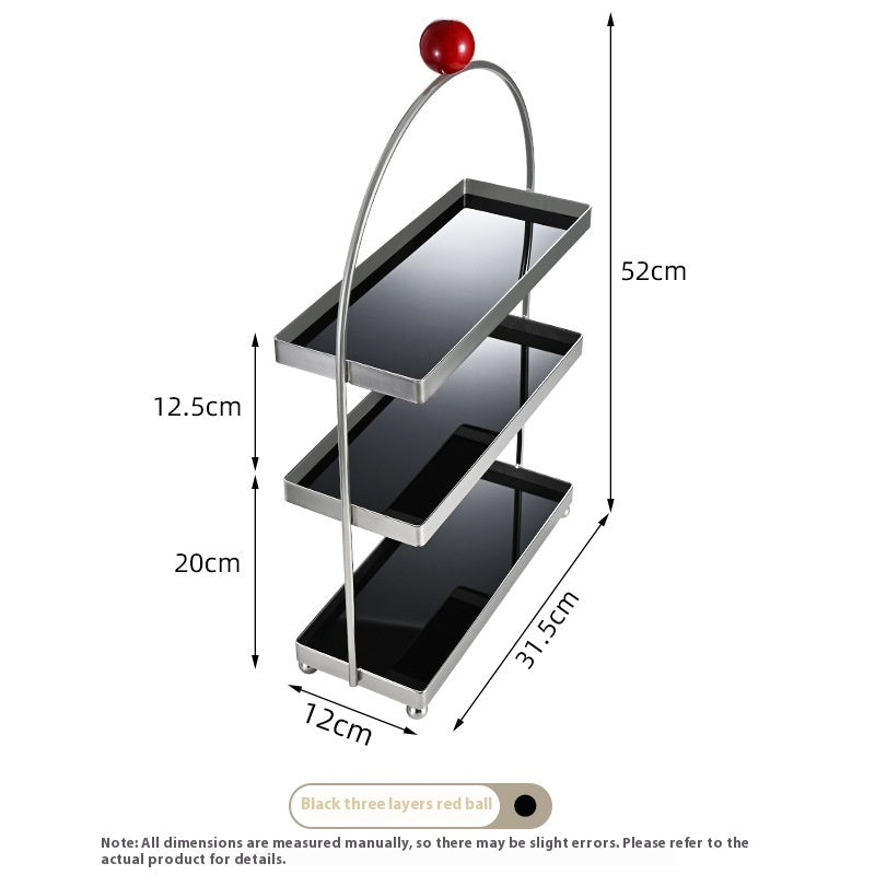 Household Fashion Personalized Stainless Steel Storage Rack