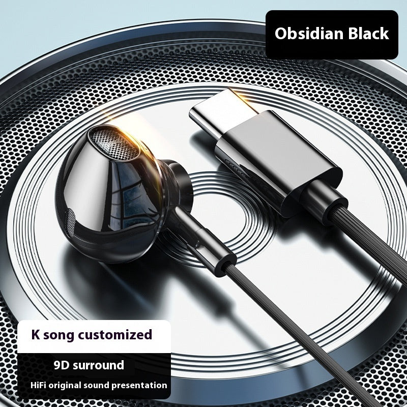 Headset Wired In-ear Typec Interface