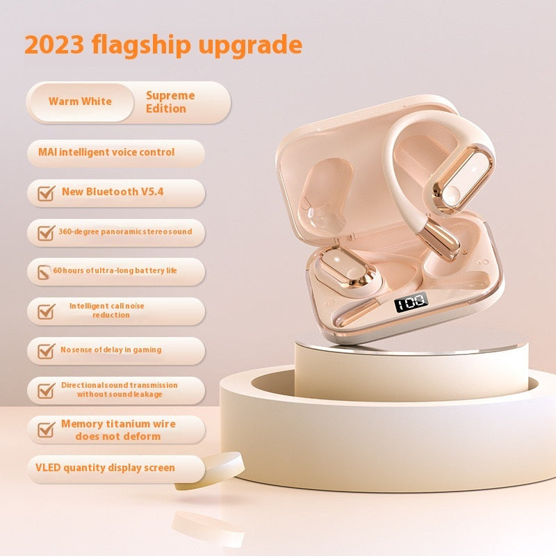 Ear-mounted Bluetooth Headset Non-bone Conduction