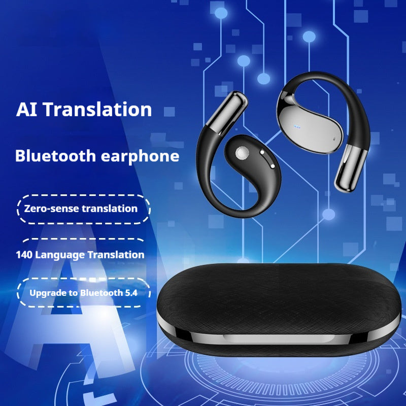 Ear-mounted Bluetooth Headset Noise Reduction Open Non In-ear High Sound Quality Ultra-long Life Battery
