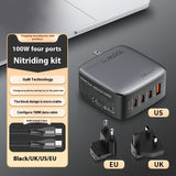 Gallium Nitride Charger Suit Fast Charge Multi-port