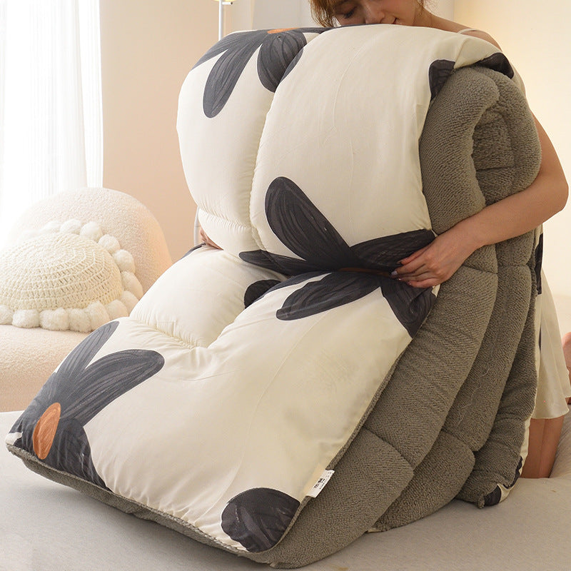 Lambswool Quilt Winter Thickened Cotton Quilt