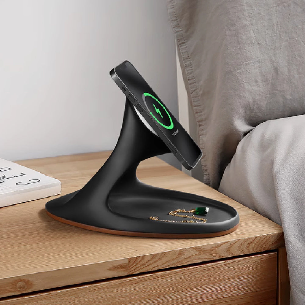 Wireless Charging Mobile Phone Holder Desktop Storage Storage Base Decoration