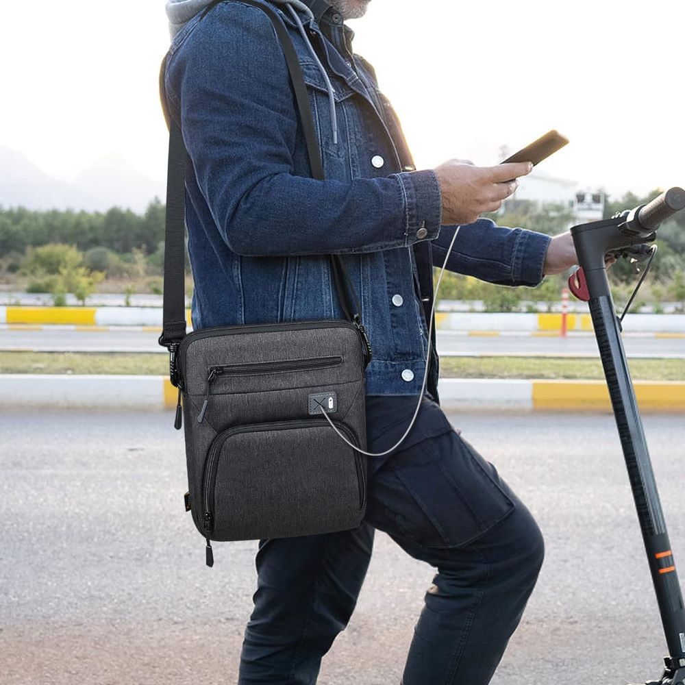 Portable Tablet Bag Storage Business Crossbody
